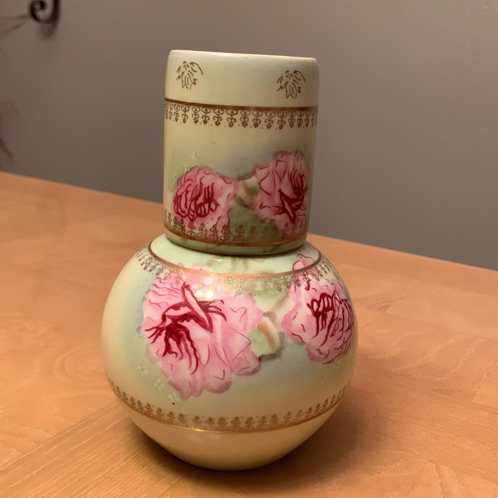 Antique Prussia Rudolstadt Strauss, porcelain tea set